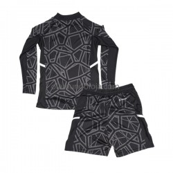 Camisola Leicester City Guarda-redes Criança Equipamento Primeiro 2022-2023 Manga Comprida